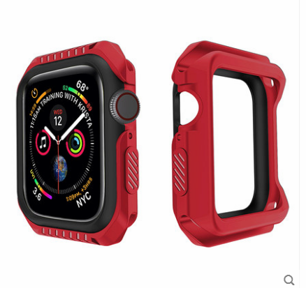 Apple Watch Series 1 Kuoret Murtumaton Silikoni Suojaus Kuori Sininen