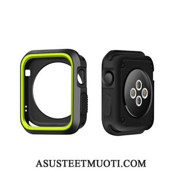 Apple Watch Series 1 Kuoret Suojaus Kotelo Silikoni Valkoinen Kuori