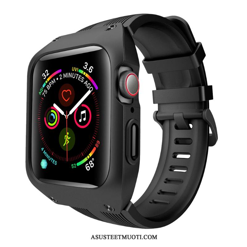 Apple Watch Series 1 Kuori Kuoret Vihreä Silikoni Murtumaton Kolme Puolustusta