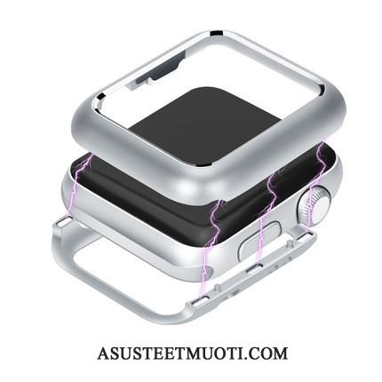 Apple Watch Series 3 Kuoret Murtumaton Trendi Musta Kuori Metalli