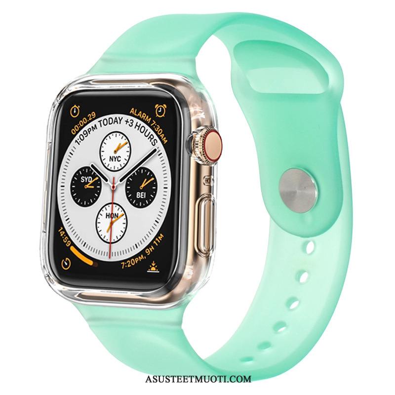 Apple Watch Series 3 Kuori Kuoret Suojaus Urheilu Silikoni Musta Kotelo