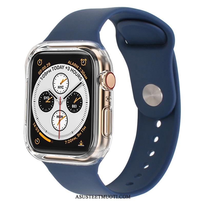 Apple Watch Series 3 Kuori Kuoret Suojaus Urheilu Silikoni Musta Kotelo
