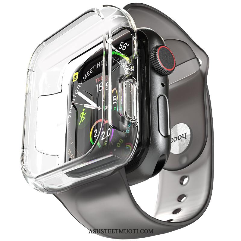 Apple Watch Series 4 Kuoret Pehmeä Neste All Inclusive Pinnoitus Sininen Silikoni