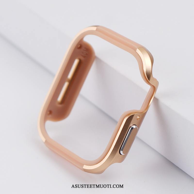 Apple Watch Series 4 Kuoret Suojaus Violetti Kuori Kulta Metalli