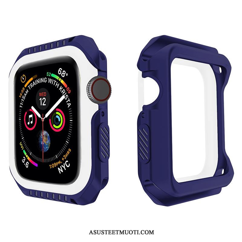 Apple Watch Series 4 Kuoret Urheilu Kehys Kuori Punainen Suojaus