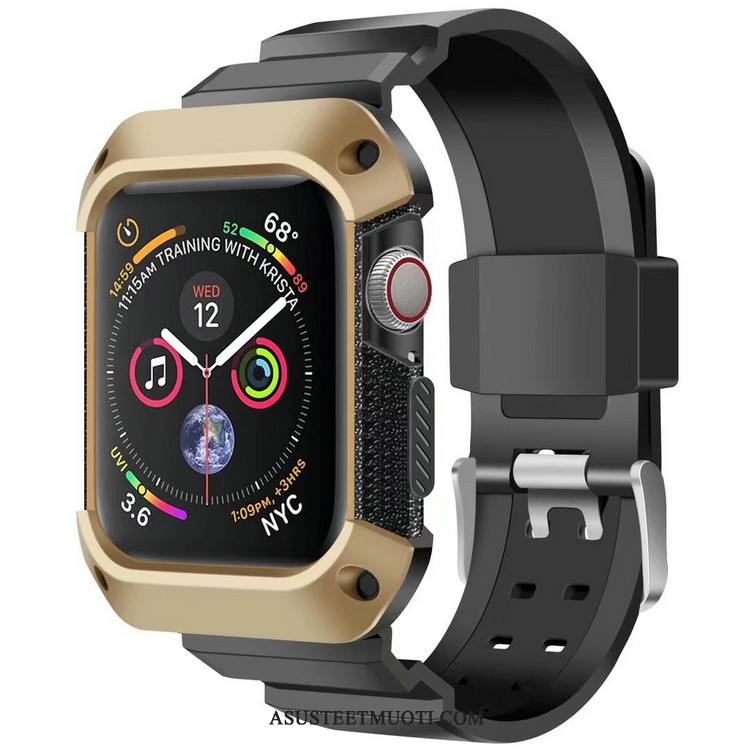 Apple Watch Series 5 Kuoret Murtumaton Suojaus Urheilu Sininen Kuori
