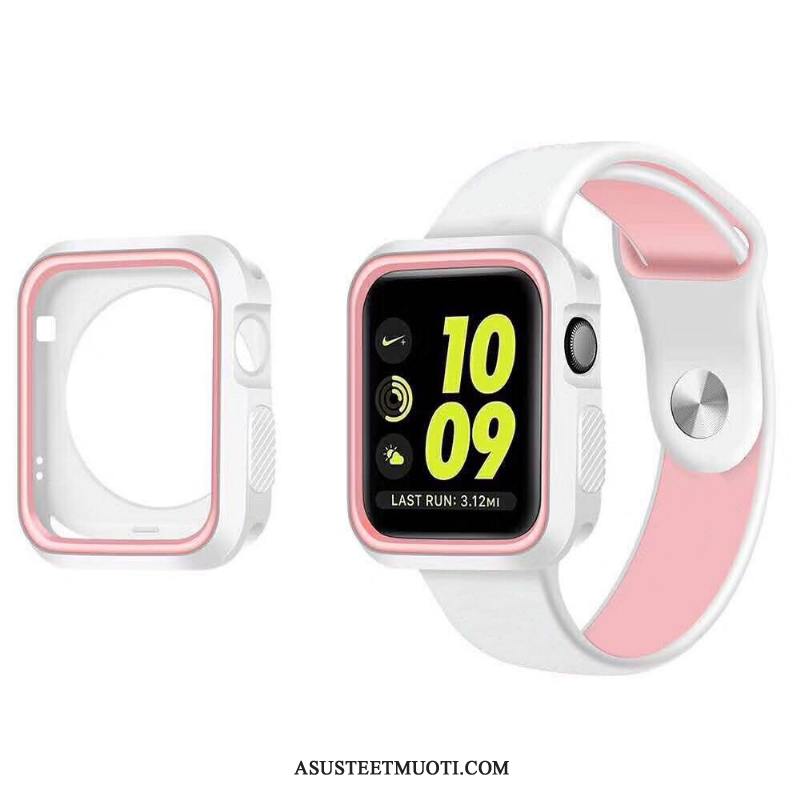 Apple Watch Series 5 Kuoret Musta Pehmeä Neste Kotelo Kuori