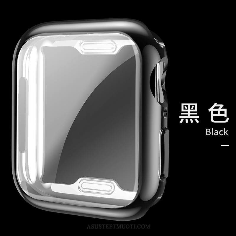 Apple Watch Series 5 Kuoret Näytönsuojus All Inclusive Musta Murtumaton Ohut