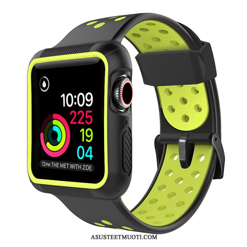 Apple Watch Series 5 Kuoret Silikoni Punainen Kuori Urheilu Suojaus