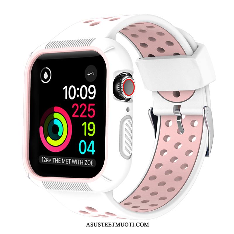 Apple Watch Series 5 Kuoret Silikoni Punainen Kuori Urheilu Suojaus