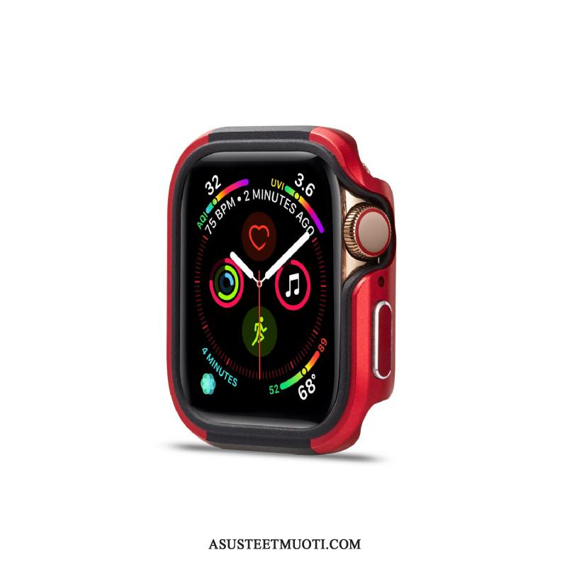 Apple Watch Series 5 Kuoret Suojaus Silikoni Pehmeä Neste Kotelo Sininen