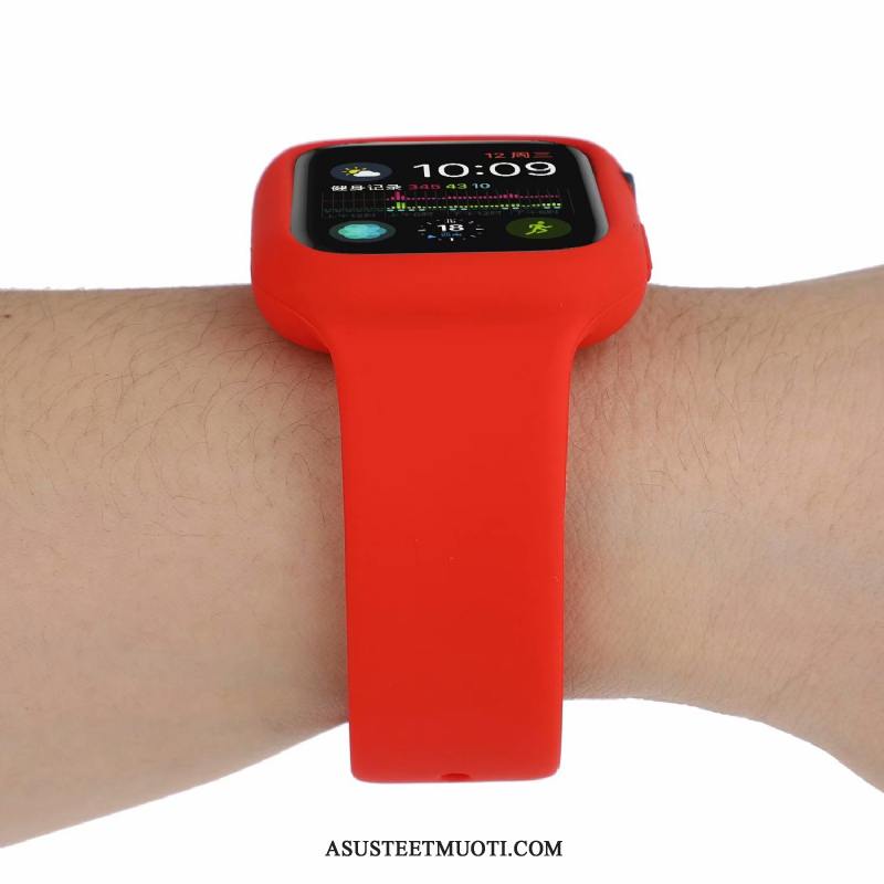 Apple Watch Series 5 Kuoret Urheilu Trendi Punainen Kuori Tila