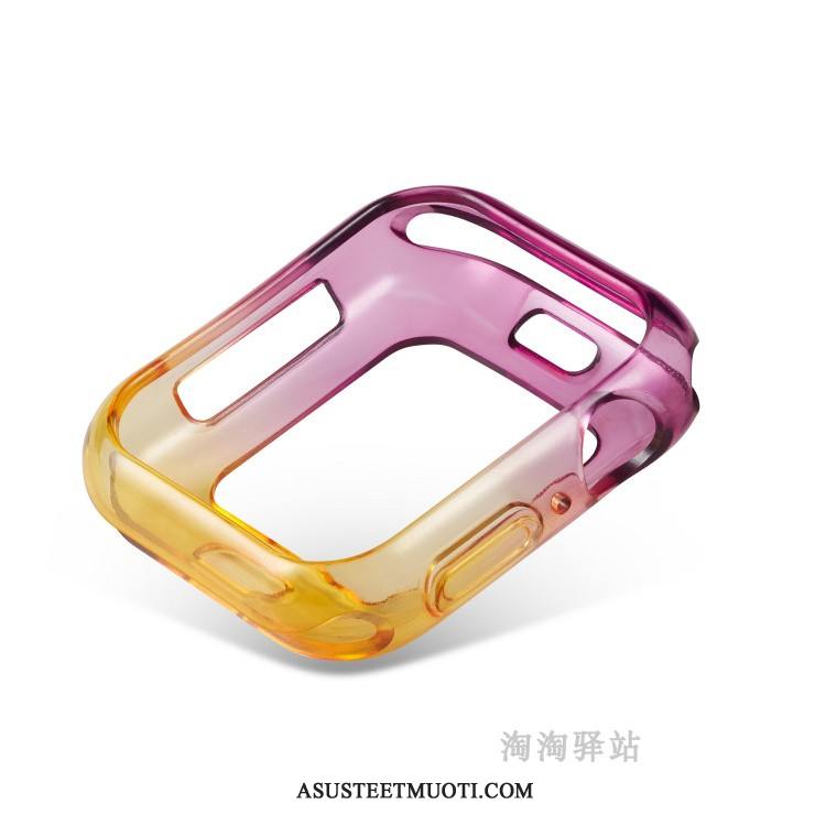 Apple Watch Series 5 Kuori Kuoret Murtumaton Pu Violetti Suojaus