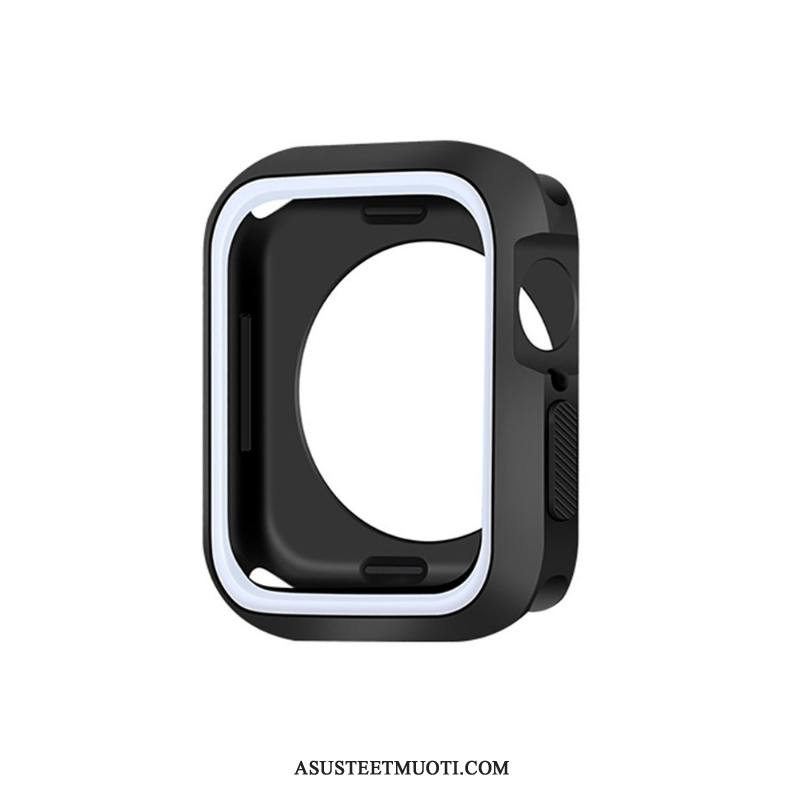 Apple Watch Series 5 Kuori Kuoret Sininen Pehmeä Neste Suojaus Silikoni