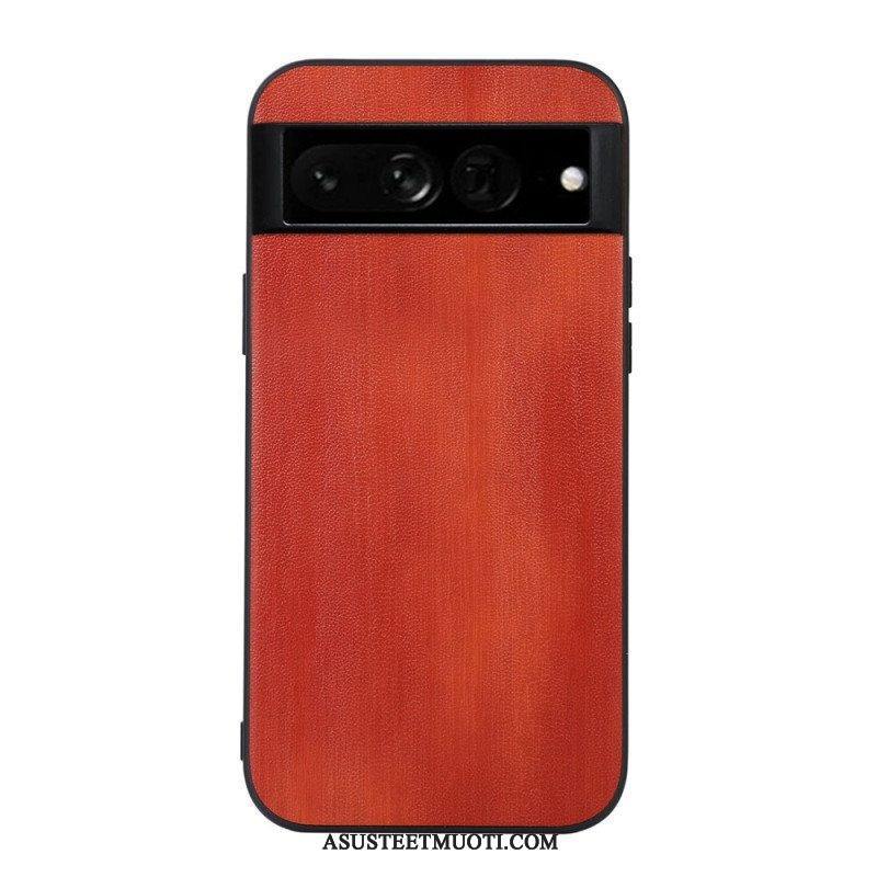 Case Google Pixel 7 Pro Retro Keinonahkaa