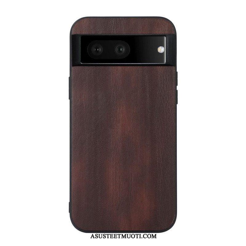 Case Google Pixel 7 Retro Keinonahkaa