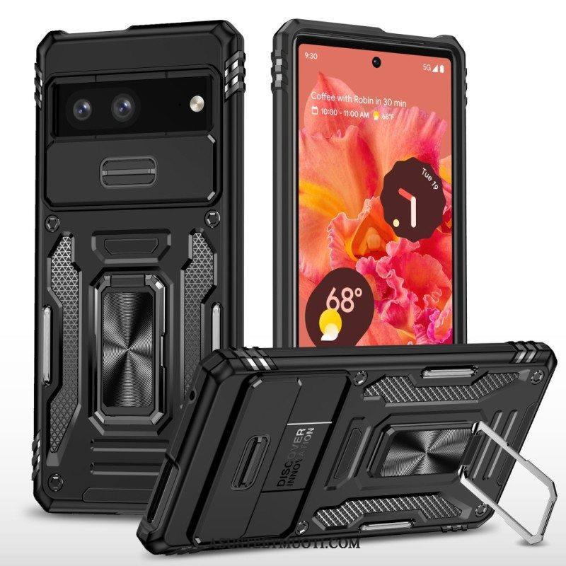 Case Google Pixel 7A Kameran Kansi Ja Teline