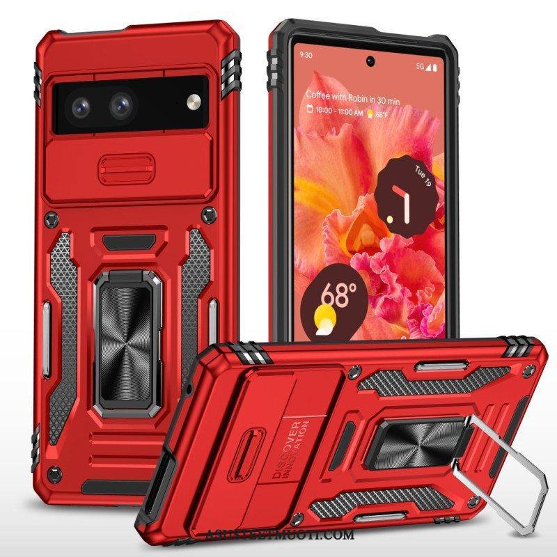 Case Google Pixel 7A Kameran Kansi Ja Teline