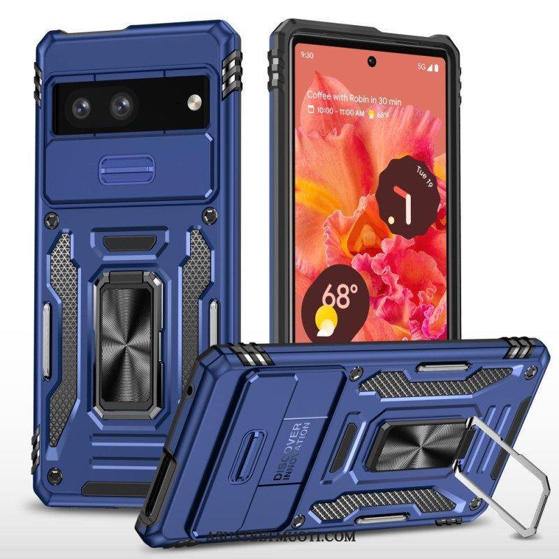 Case Google Pixel 7A Kameran Kansi Ja Teline