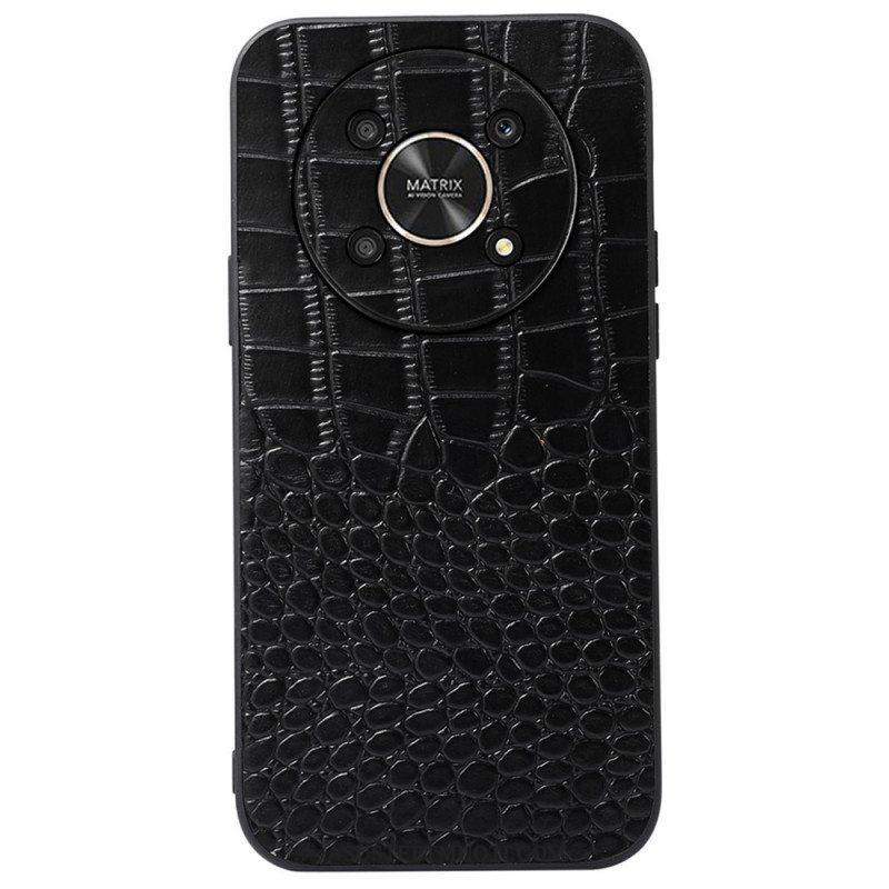 Case Honor Magic 4 Lite 5G Aitoa Patentoitua Krokotiilinahkaa