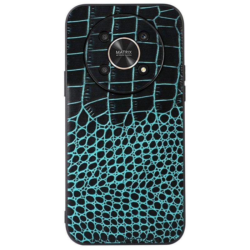 Case Honor Magic 4 Lite 5G Aitoa Patentoitua Krokotiilinahkaa