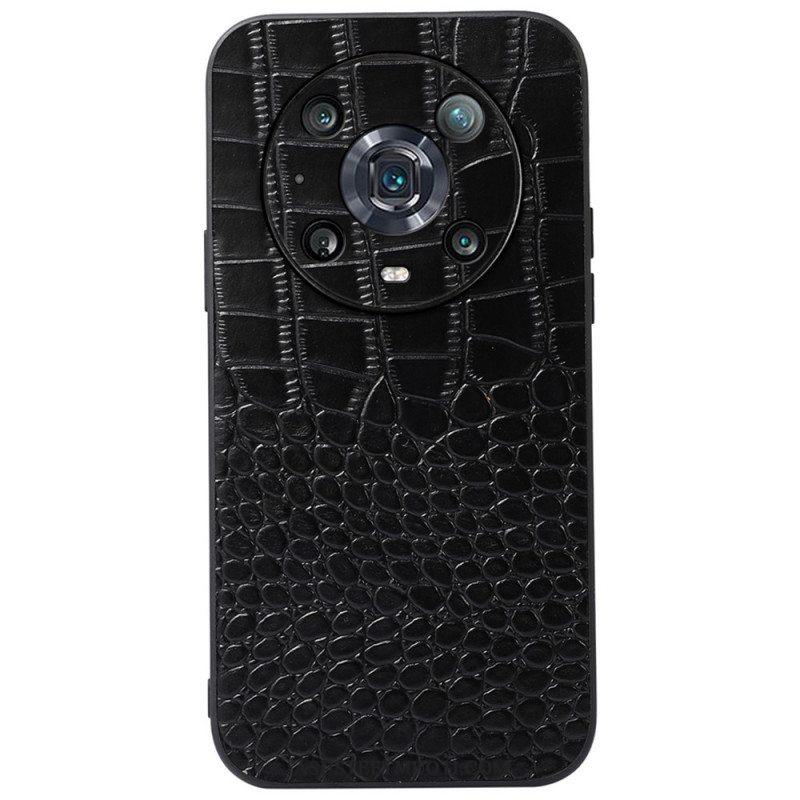 Case Honor Magic 4 Pro Aito Crocodile Texture -nahka