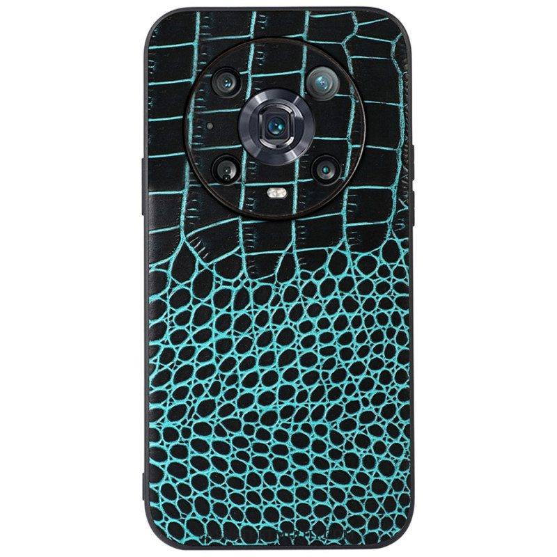 Case Honor Magic 4 Pro Aito Crocodile Texture -nahka