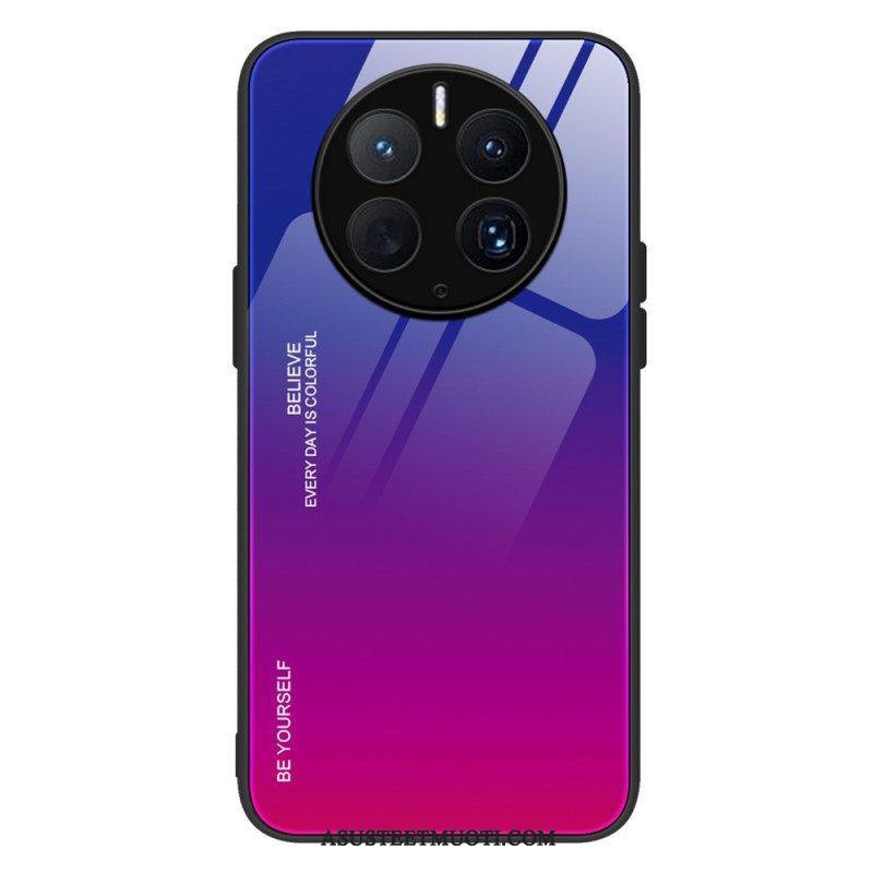 Case Huawei Mate 50 Pro Karkaistu Lasi Ole Oma Itsesi