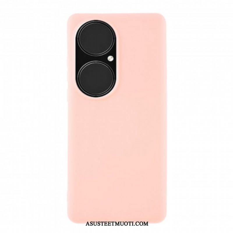 Case Huawei P50 Pro Matta Jäykkä Silikoni