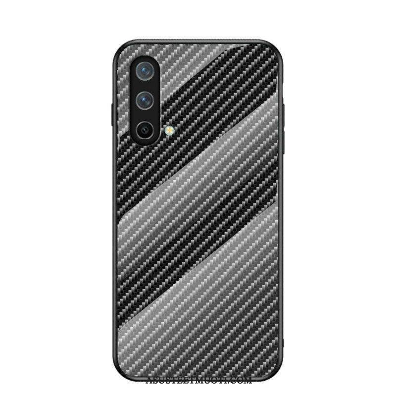 Case OnePlus Nord CE 5G Karkaistua Hiilikuitulasia