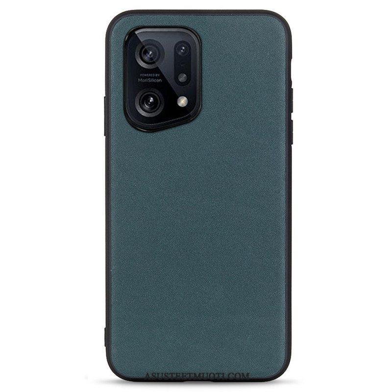 Case Oppo Find X5 Nahka