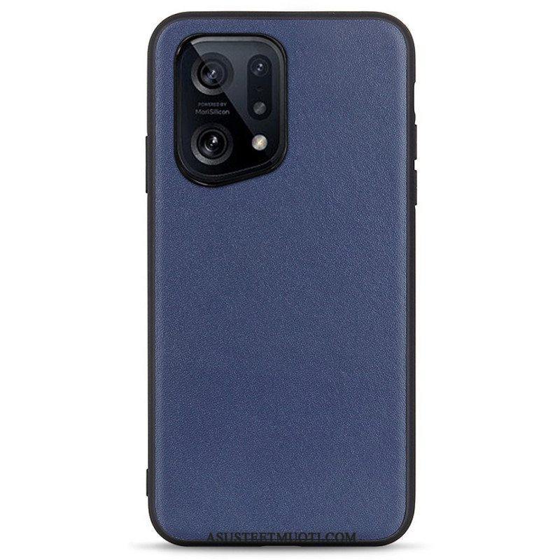 Case Oppo Find X5 Nahka