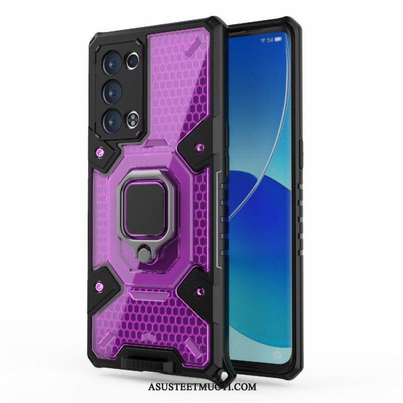 Case Oppo Reno 6 Pro 5G Joustava Renkaan Kanssa