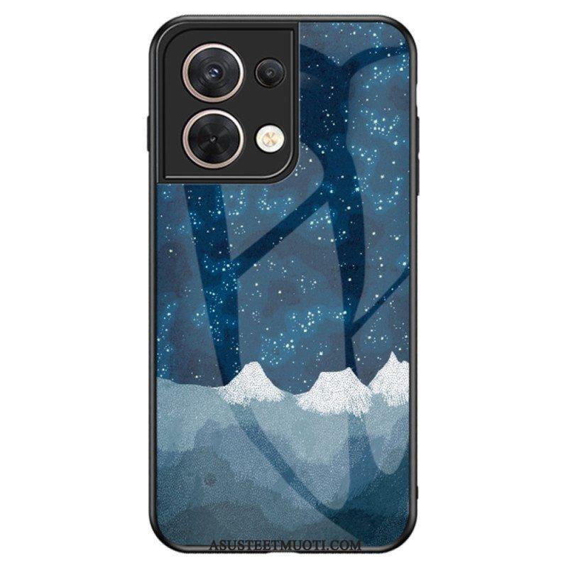 Case Oppo Reno 8 Karkaistu Lasi Kuvio