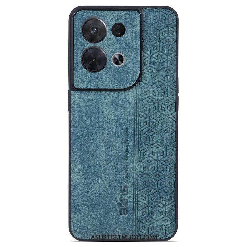 Case Oppo Reno 8 Pro Azns-nahkaefekti