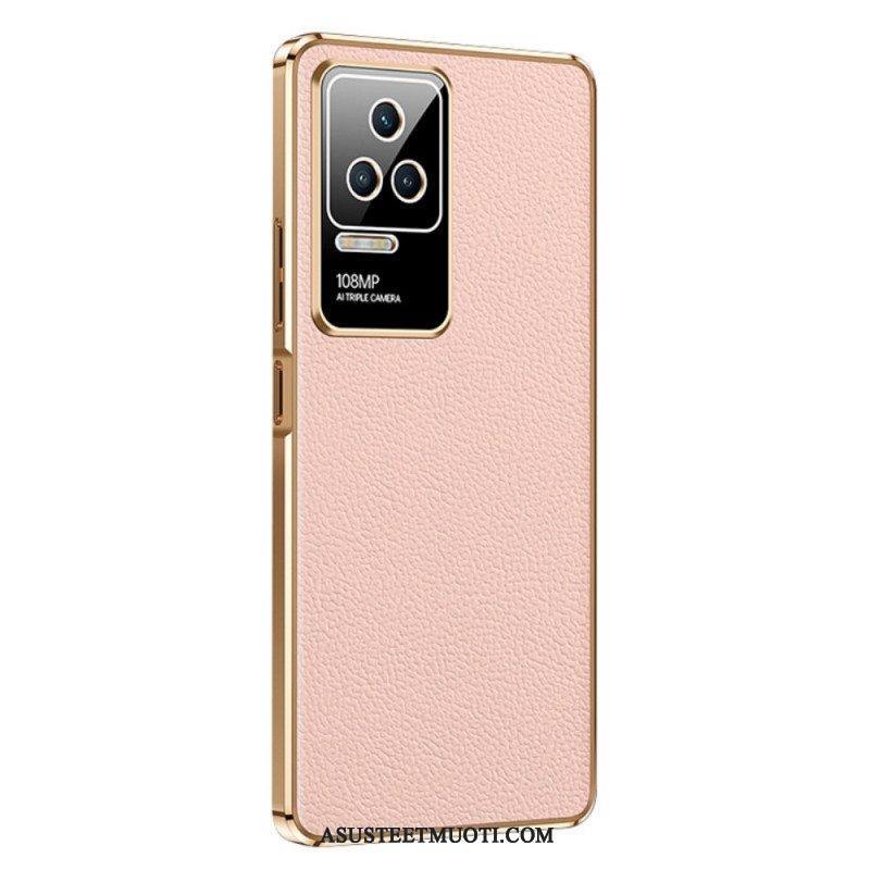 Case Poco F4 Aitoa Nahkaa