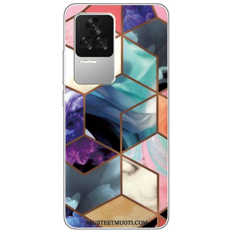 Case Poco F4 Tyylitelty Marmori