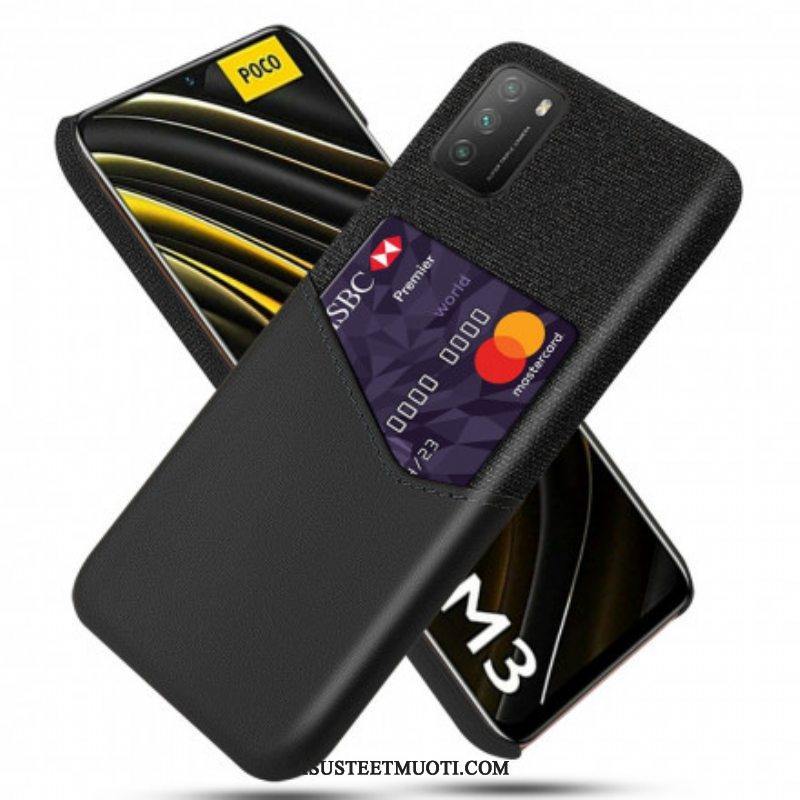 Case Poco M3 Ksq-korttikotelo