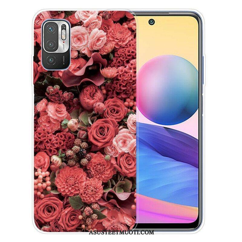 Case Poco M3 Pro 5G Voimakkaat Kukat