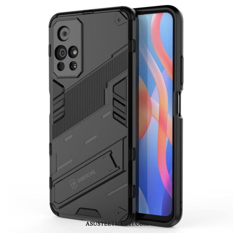 Case Poco M4 Pro 5G Hands-free-kaksiasentoinen Irrotettava Teline