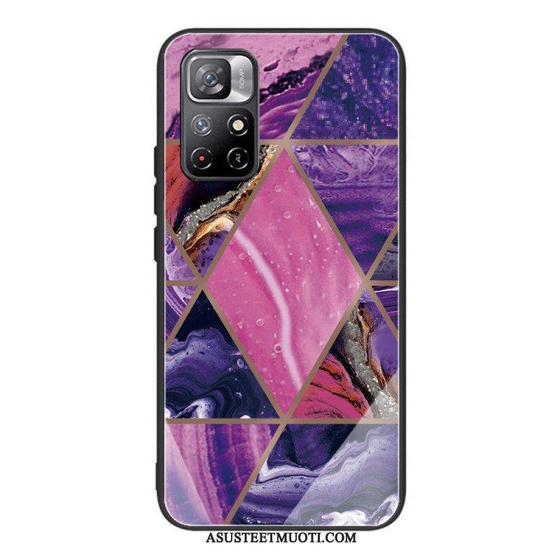 Case Poco M4 Pro 5G Karkaistu Marmori Geometria