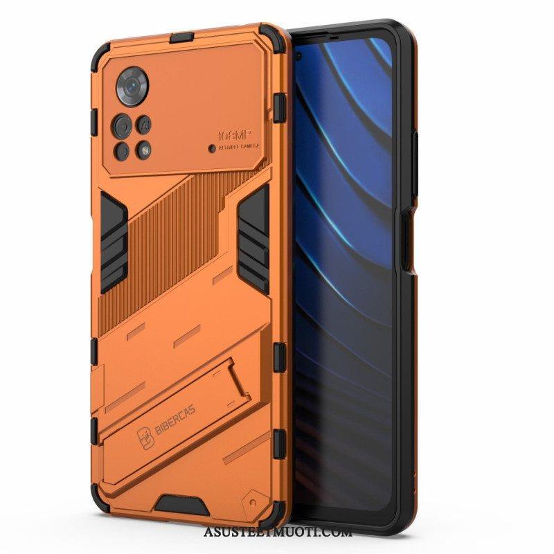 Case Poco X4 Pro 5G Hands-free-kaksiasentoinen Irrotettava Teline