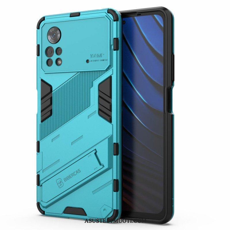 Case Poco X4 Pro 5G Hands-free-kaksiasentoinen Irrotettava Teline