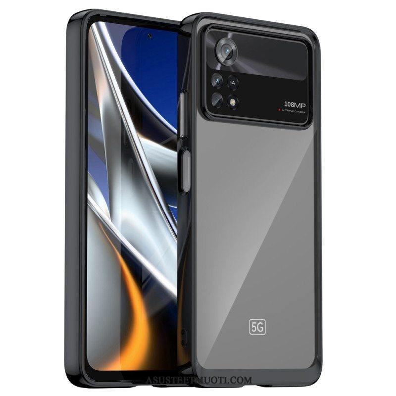 Case Poco X4 Pro 5G Hybridiväriset Reunat