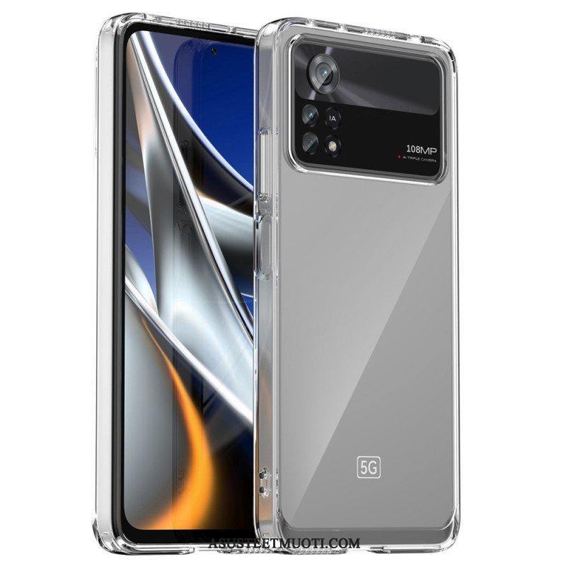 Case Poco X4 Pro 5G Hybridiväriset Reunat