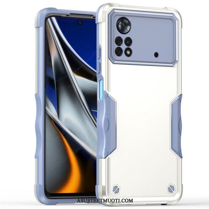 Case Poco X4 Pro 5G Metalliefektihybridi