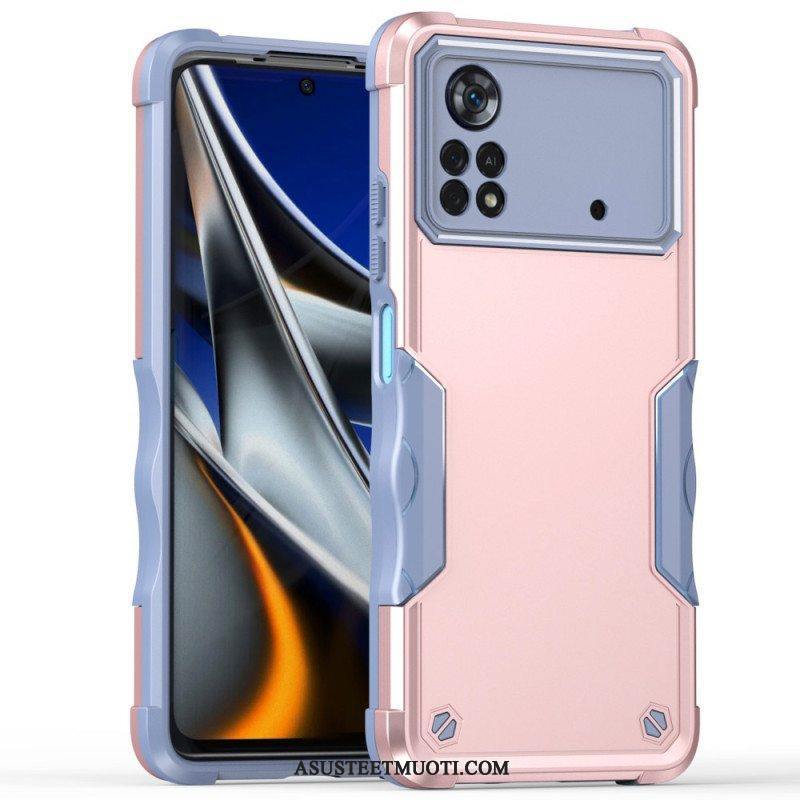 Case Poco X4 Pro 5G Metalliefektihybridi