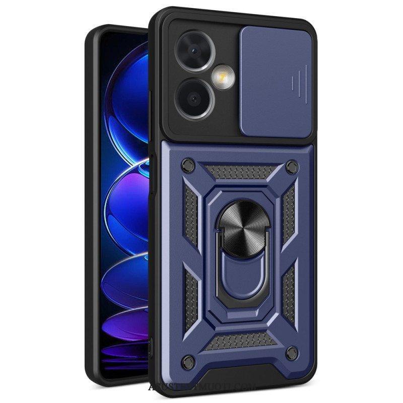 Case Poco X5 5G Kameran Kansi Ja Teline