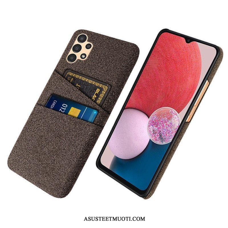 Case Samsung Galaxy A13 Korttipidikkeen Kangas