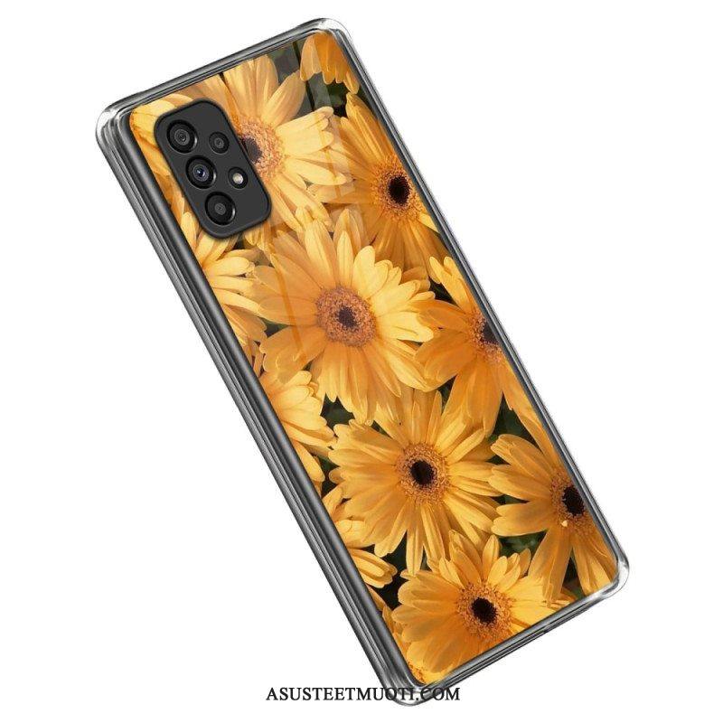 Case Samsung Galaxy A53 5G Ikuiset Auringonkukat